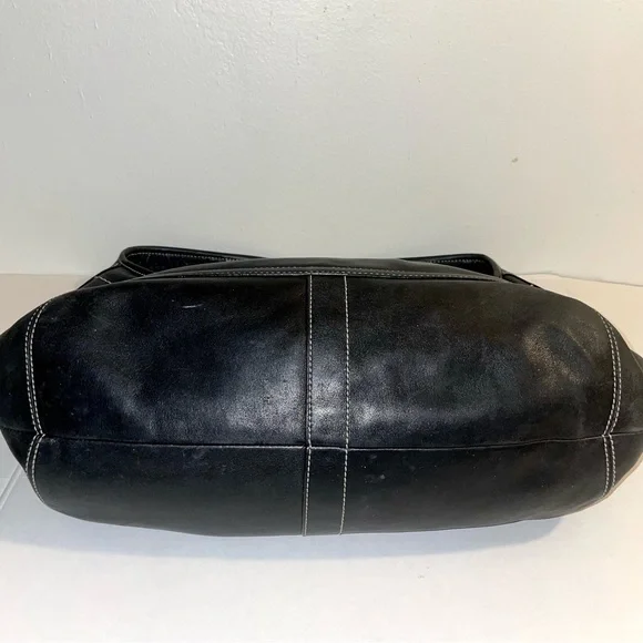 Coach Ergo Legacy Black Leather Shoulder Bag - Picture 4 of 11